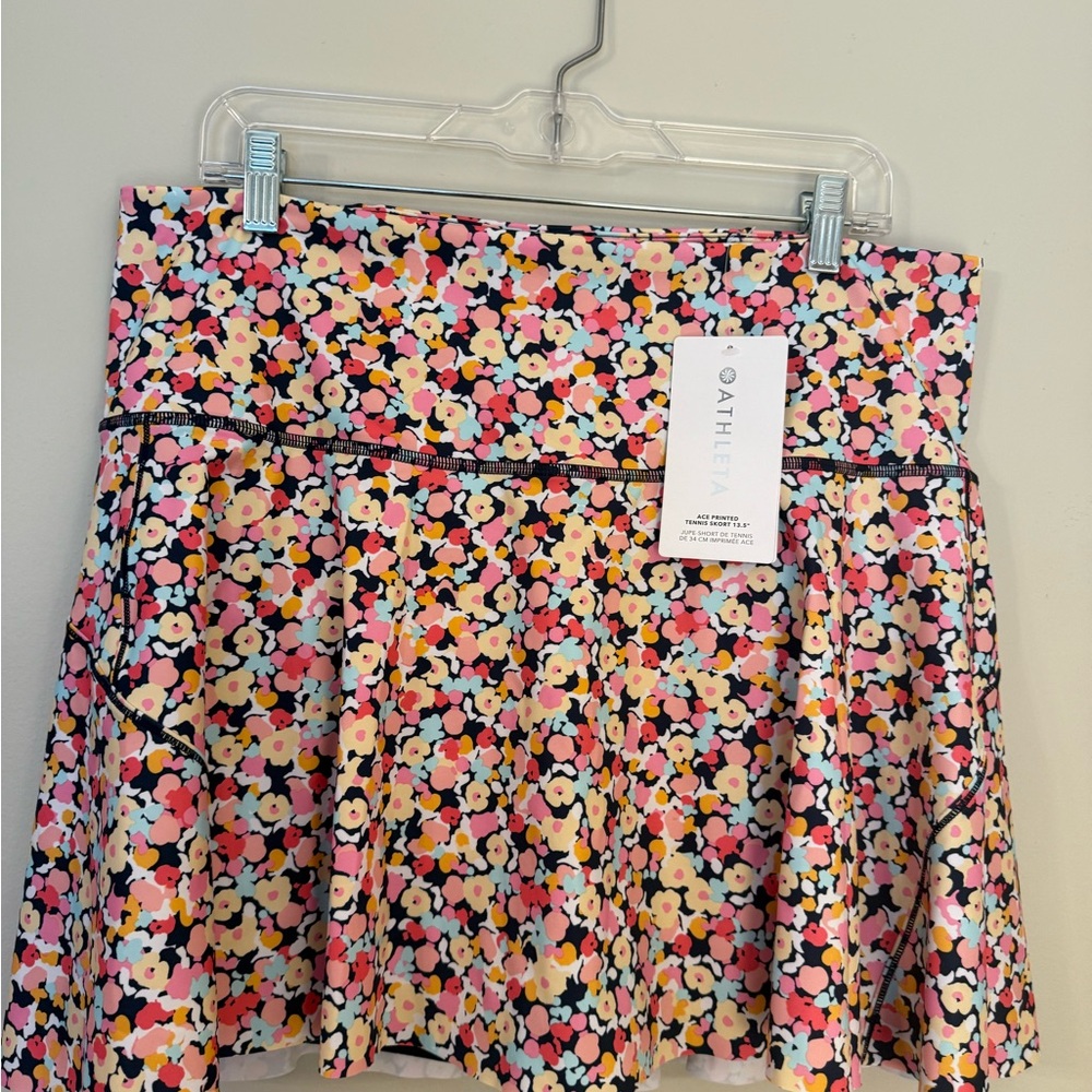 Athleta Floral Women's Skort- Multicolor
